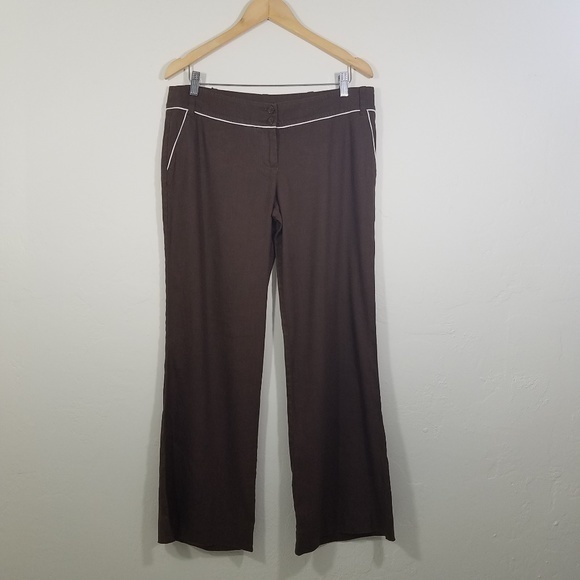 Bebe Linen Pants Size 10 - Picture 1 of 8